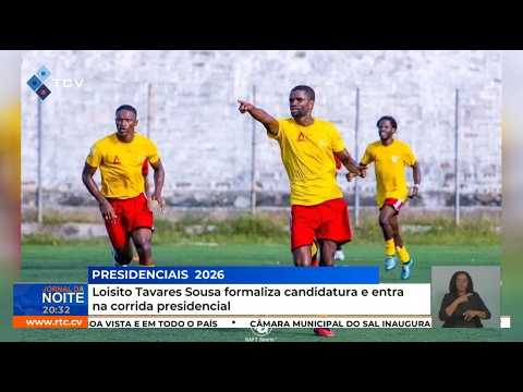 Loisito Tavares Sousa formaliza candidatura e entra na corrida presidencial