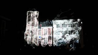 Teaser du mapping nuit blanche amiens 2011 by PONG