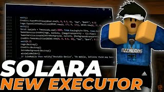 [V3] SOLARA ROBLOX PC EXECUTOR V1.23 🔥 | KEYLESS & FREE & BYFRON BYPASS | UNC 90% | ROBLOX KEG