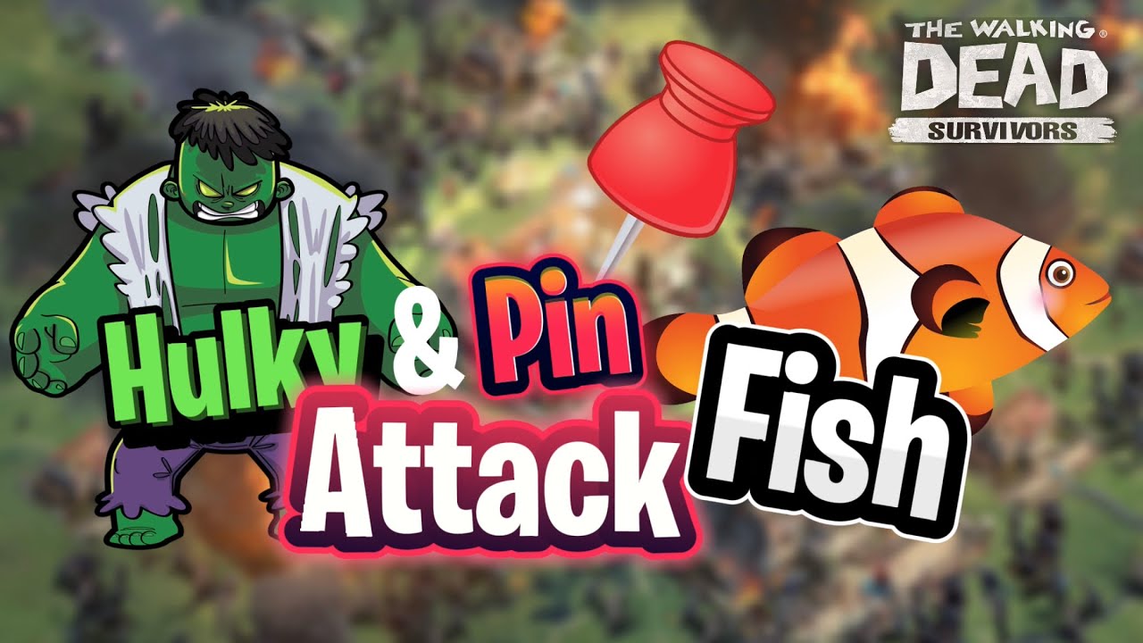 Hulky & Pin ATTACK Fish | A PvP gameplay in TWD:S