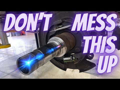BE CAREFUL - rear HUB install | Ford FULL floating DANA