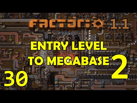 FLUID TRAIN LOADING/UNLOADING - Factorio 1.1 - Entry Level To Megabase 2!-Let's Play Tutorial! Ep 30