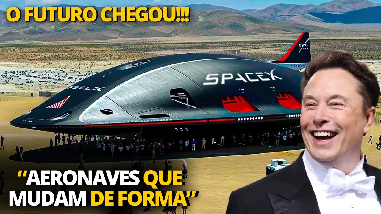 Aeronaves que mudam de forma usando novo material | Físicos revelaram nucleo de antimatéria