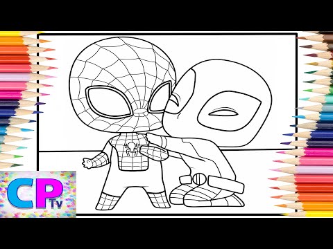 Deadpool Likes Spiderman/Kawaii Coloring Pages/@coloringpagestv /Alan Walker - Dreamer [NCS Release]