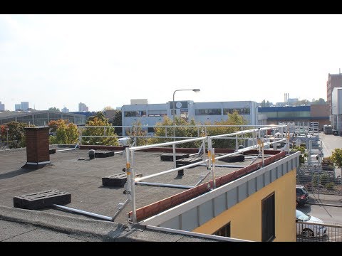 Aufbau Albert Flachdachabsturzsicherung