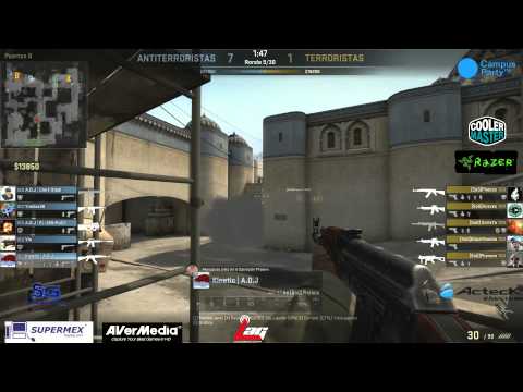 CAMPUS PARTY GDL TORNEO CS:GO LOS AMANTES DE TU JEFA VS SOCIETY OF GAMERS 2