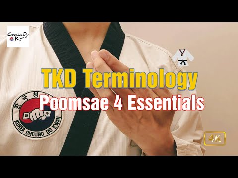 Taekwondo Terminology - Poomsae 4 Essentials (Tutorial #3)