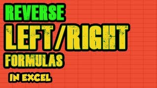 8.Reverse LEFT formula || Reverse RIGHT formula