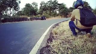 preview picture of video 'Dominar 400 one day bhandardar road Trip small Corning slowmotion'