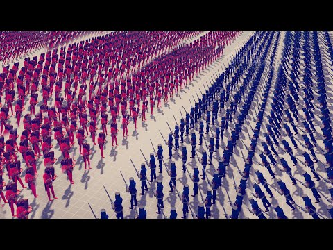 50 MELEE UNIT vs 50 MELEE UNIT - TOURNAMENT #1 | TABS - Totally Accurate Battle Simulator