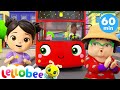 Valentine On The Bus Lellobee City Farm Wheels On The BUS Songs Nursery Rhymes For Kids