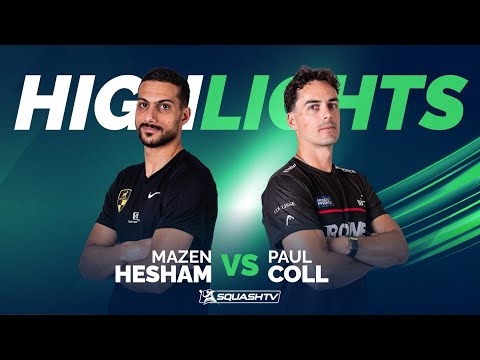 🇪🇬 Hesham v Coll 🇳🇿 | U.S. Open Championships 2024 | QF HIGHLIGHTS