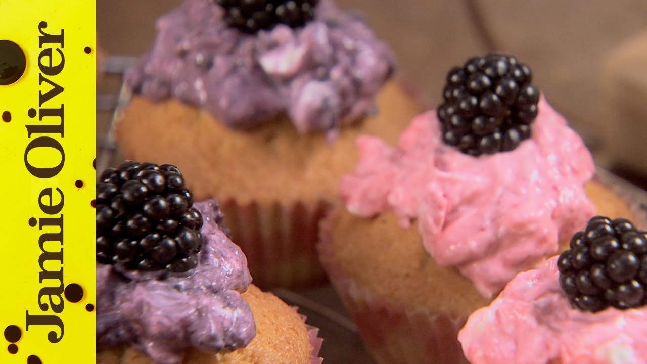 Zesty fairy cakes video Jamie Oliver