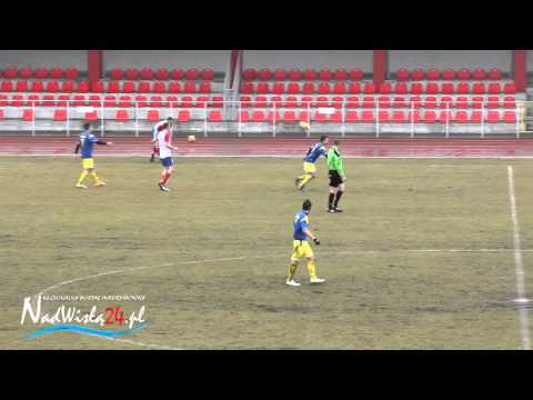 Wisła Sandomierz - Poprad Muszyna 1:0 (0:0), 16.03.2014 HD