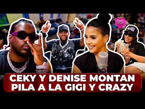 CEKY VICINY Y DENISE PEÑA MONTAN PILA A LA GIGI Y CRAZY DESIGN EN CASA DE ALOFOKE