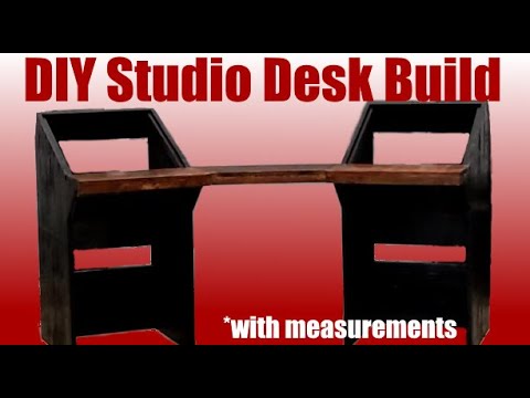 Recording Studio Mixing Desk Build - DIY