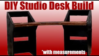 Recording Studio Mixing Desk Build - DIY