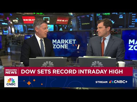 Dow, S&P 500 set record close