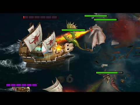 Defending Berk with the New Dragon Riders "Cloudjumper,Scullcrusher,Sleuther,Windshear) Fleet 36-38