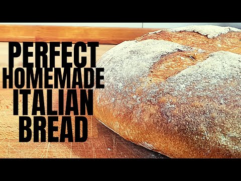 How To Make Italian Style Bread At Home - Recipe For A Perfect "Pane Casereccio"