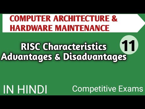 Lec 1 1 CPU Organisation in Computer Architecture Hardware Maintenance in Hindi