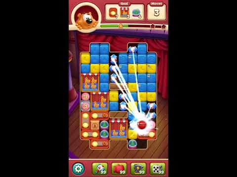 Toon Blast Level 8285 - NO BOOSTERS 🐻🐺🐱 | SKILLGAMING ✔️