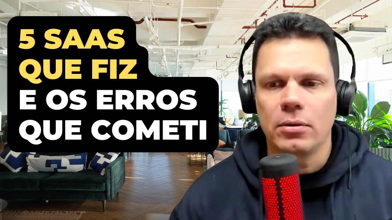 5 SaaS que fiz e os erros que cometi