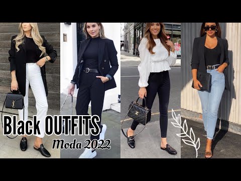 MODA MUJER 2022 OUTFITS  CASUALES Y ELEGANTES FASHION LOOKS 2022 Tendencia OUTFITS BÁSICOS  CASUALES