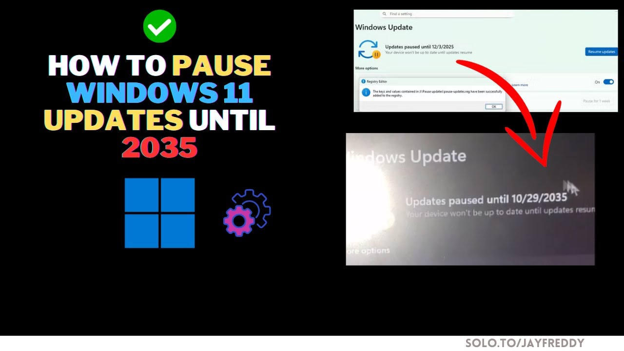 How to Pause Windows 11 Updates Until 2035