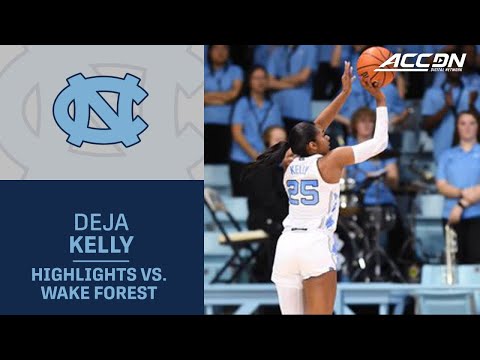 UNC's Deja Kelly Dominates The Demon Deacons