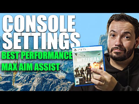 Make Battlefield 6 Settings like CoD on Console!