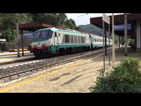 E402.041 sull' IC 588 Roma Termini - Trieste Centrale, in transito a Vernio