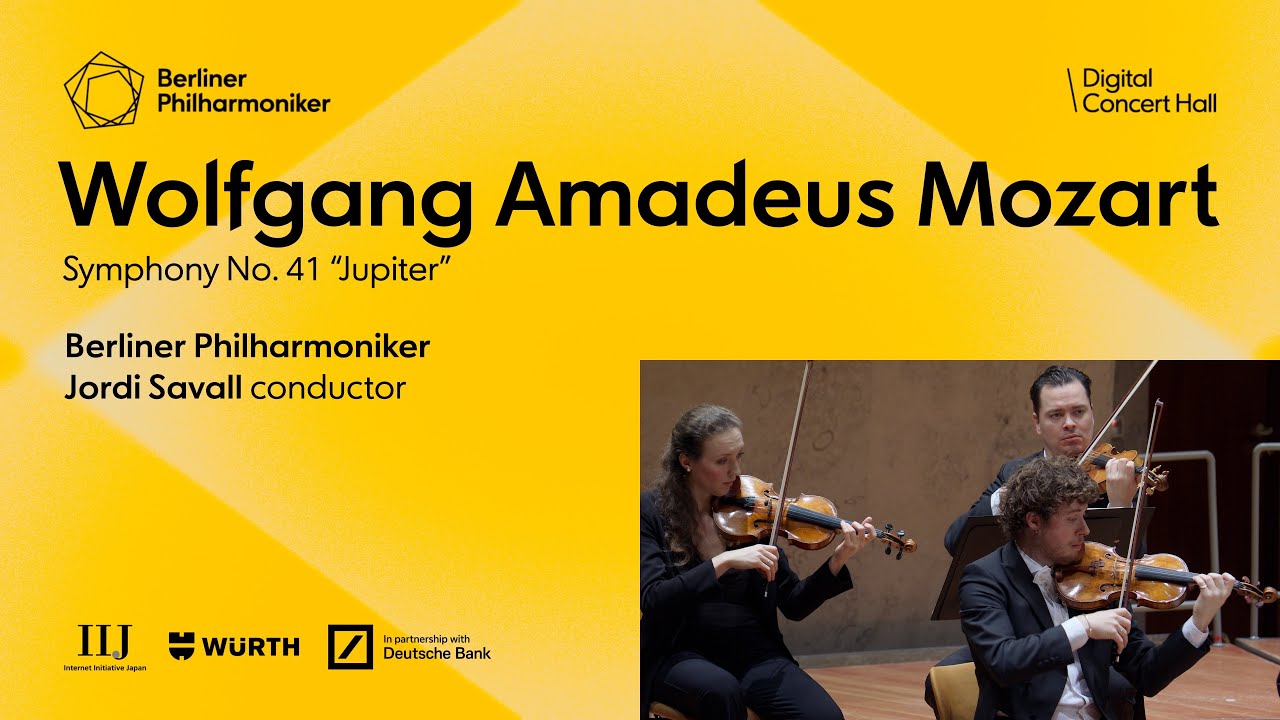 Mozart: Symphony No. 41 "Jupiter" / Savall · Berliner Philharmoniker