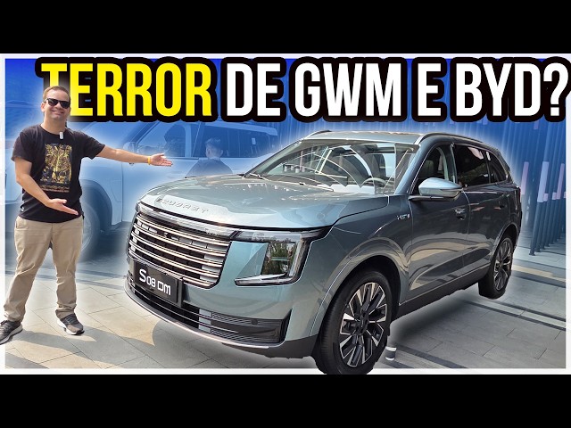 Jetour S08: SUV híbrido de 7 lugares BREVE NO BRASIL!