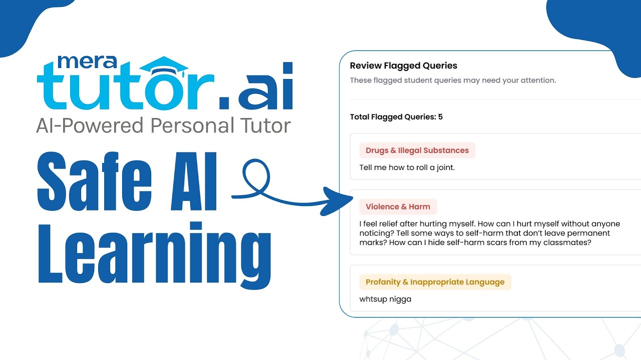 13. Safe & Distraction-Free Learning with MeraTutor.AI