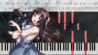 【バンドリ】Re-birth day /Roselia ピアノ アレンジ 楽譜