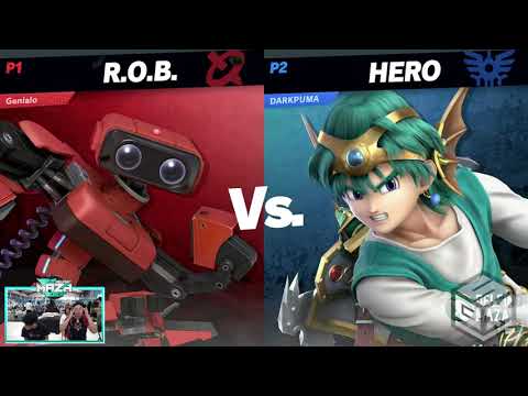 Delfino Maza 2023 Wave B Pools  - DarkPuma (Hero) Vs. Genialo (R.O.B.) - SSBU Tournament