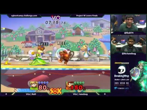 LF: Xanadu 12/30/14 - lloD (Peach) vs. Junebug (Diddy)