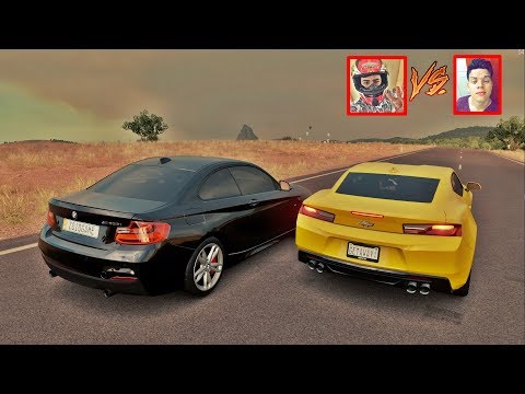 RENATO GARCIA VS PORTUGA - CAMARO VS BMW - FORZA HORIZON 3 ONLINE - ZOIOOGAMER