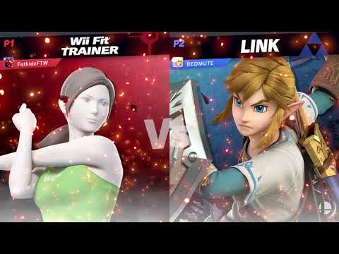 CWA Wifi Weekly 24 - Redmute (Link) vs Fatkid (Wii Fit Trainer) Losers Round 1