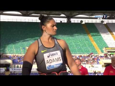 408 Top 3 Shot Put Women's HD Diamond League Rome 2016