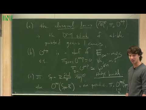 HHHW03 | Prof. Ben Antieau | Derived algebraic geometry I