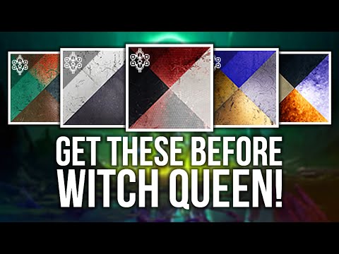 Shaders You NEED To Get Before Witch Queen | Destiny 2 Fashion