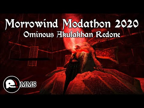 Morrowind Modathon 2020 - Ominous Akulakhan Mod Showcase
