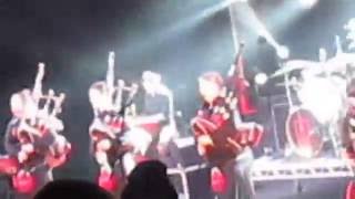 Auld Lang Syne • Red Hot Chili Pipers 2013 • Hebridean Celtic Festival • Lews Castle, Stornoway