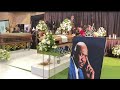 Menzi Ngubane Funeral Proceedings