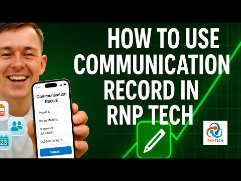 How To Use Communication Record Module In Rnp Tech Step By Step Guide
