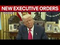 President Trump signs more executive orders in the Oval Office | LiveNOW from FOX