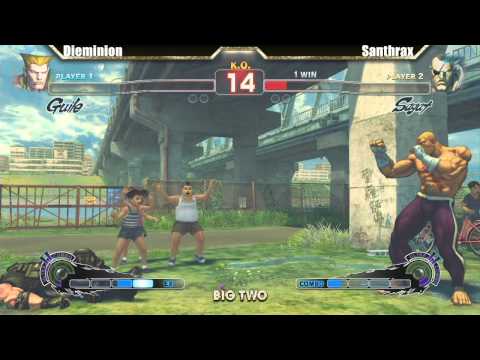 SSF4 AE 2012 Grand Finals Dieminion vs Santhrax - Big Two #5 Tournament