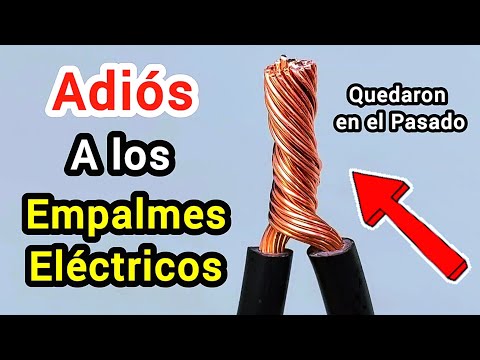 ⚠️🔴Ya NO hagas EMPALMES ELÉCTRICOS por ESTO que te voy a MOSTRAR🔴